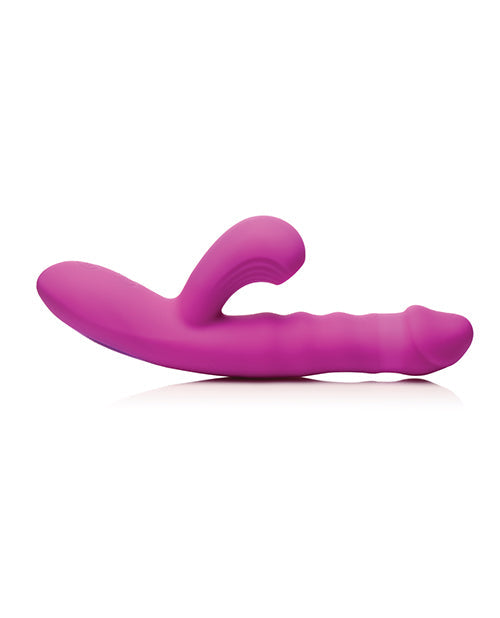 Bang! Thrusting &amp; Sucking Rabbit Vibrator - Purple (2)