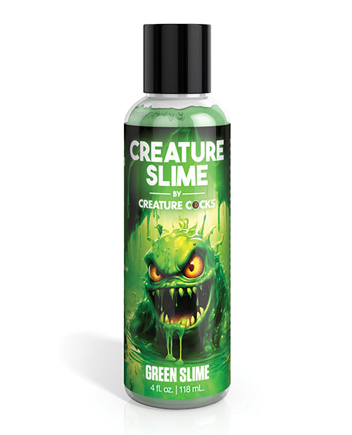 The Soft Hum Creature Cocks - Creature Slime Green Slime Water-Based Lubricant 4 oz