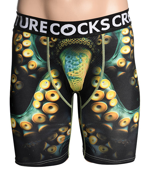 The Soft Hum Creature Cocks - Creature Wear Monstropus Tentacled Monster Boxer Shorts - SM