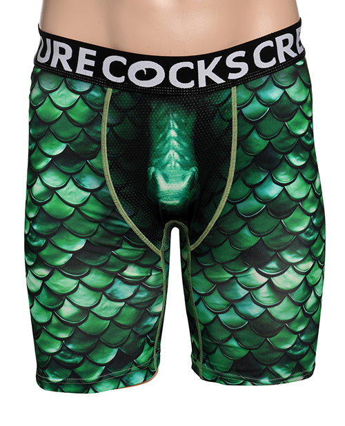 The Soft Hum Creature Cocks - Creature Wear Cockness Monster Lake Creature Boxer Shorts - XL