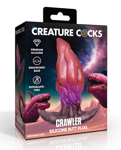 The Soft Hum Creature Cocks - Creature Silicone Butt Plug - Medium