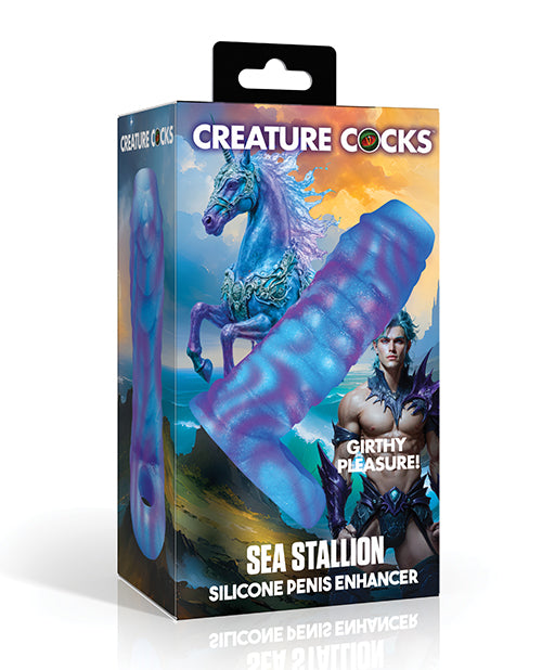 The Soft Hum Creature Cocks Sea Stallion Silicone Penis Enhancer