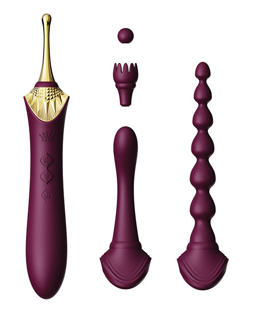 The Soft Hum ZALO Bess 2.0 Clitoral Vibrator - Velvet Purple