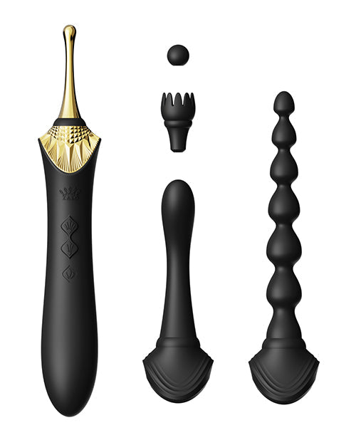 The Soft Hum ZALO Bess 2.0 Clitoral Vibrator - Obsidian Black