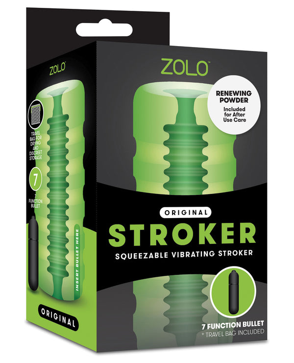 The Soft Hum ZOLO Original Squeezable Vibrating Stroker