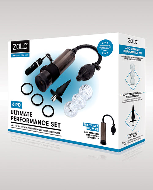 The Soft Hum ZOLO 6 pc Ultimate Performance Set - Black